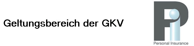 Geltungsbereich der GKV