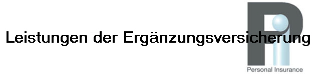 Leistungen der Erg�nzungsversicherung