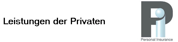 Leistungen der Privaten